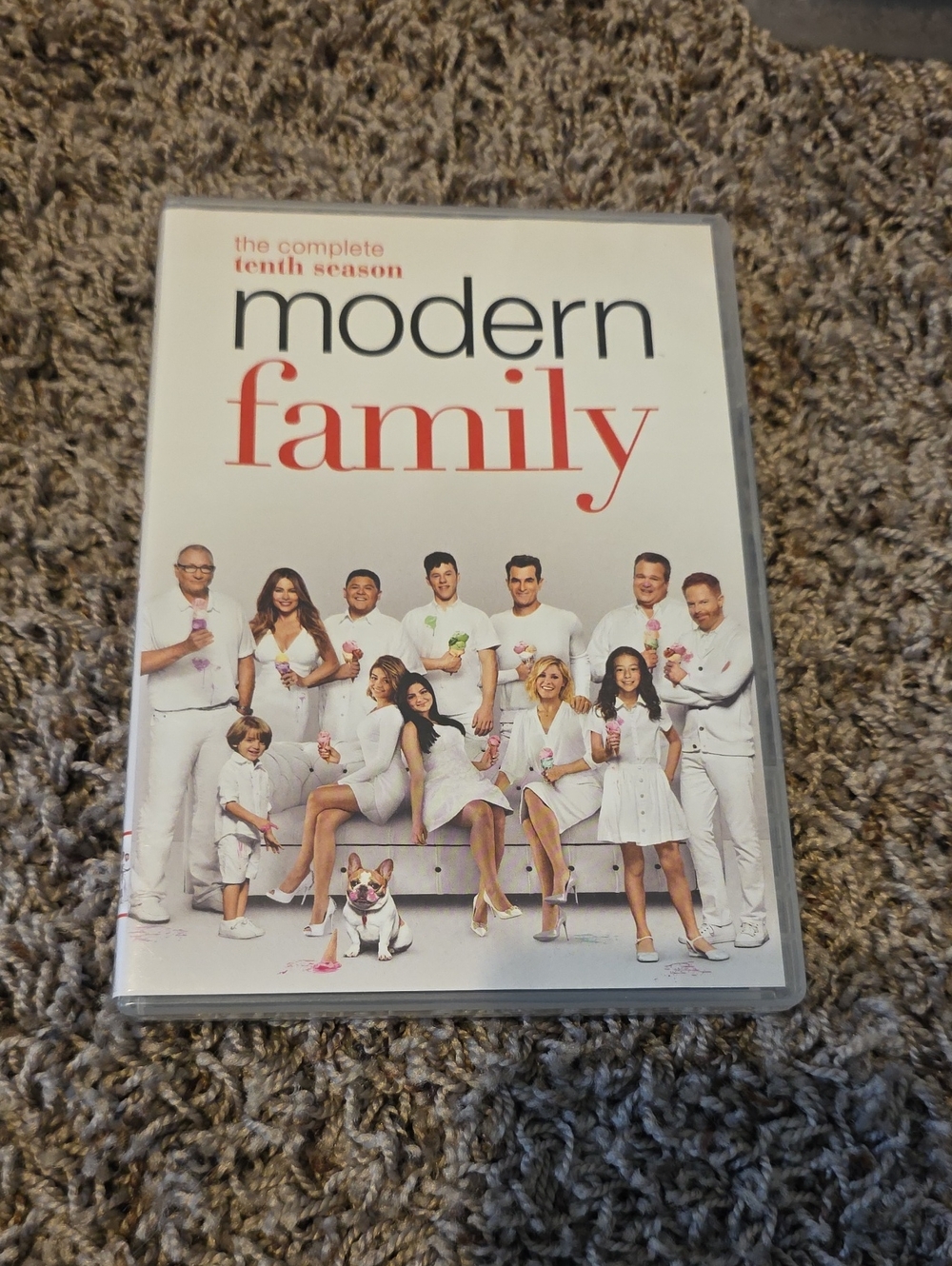 Modern Family: The Complete Tenth Season DVD - White